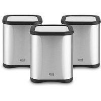 Set of 3 Tea Coffee Sugar Canisters