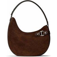 Tasha L Suede Shoulder Bag