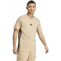 Essentials Single Jersey T-Shirt with 3-Stripes