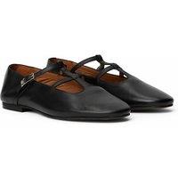 Leather T-Bar Shoes
