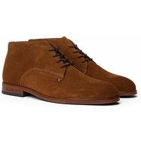Suede Lace-Up Boots