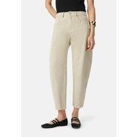 Cropped Balloon Jeans
