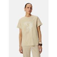 Crew Neck Printed T-Shirt with Short Sleeves