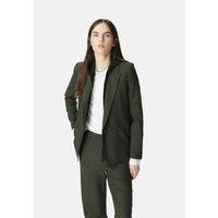 Blazer Jacket with Detachable Hood