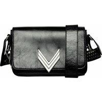 111 Rock Leather Bag with Studded Handle