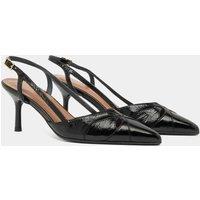 Damour Leather Slingback Heels