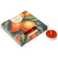 Set of 9 Mandarin & Orange Blossom Tealights