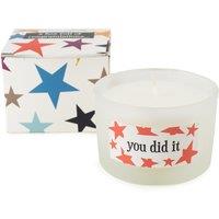 Congratulations Candle Gift Box in Pink Sugar Scent