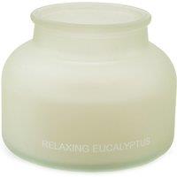 7cm Relaxing Eucalyptus Frosted Glass Candle
