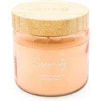 'Serenity' Bamboo Lid Candle