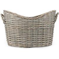 Oval Scoop Log Basket