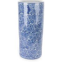 18" Swirl Pattern Cylinder Vase