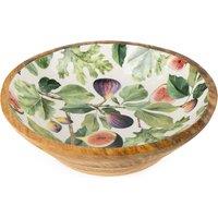 Large 'Figs' Mango Wood Serving Bowl