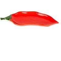 Chilli Shaped Serving Plate