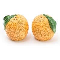 Set of 2 'Oranges' Salt & Pepper Pots