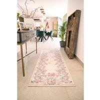 Botanical Border Eco-Washable Runner Rug