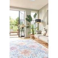 Modern Damask Eco-Washable Rug