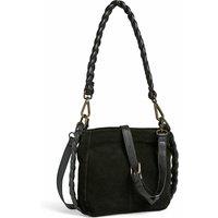 Juna Shoulder Bag in Suede Leather