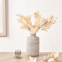 Set of 6 82cm Natural Apricot Maple Leaf Stems