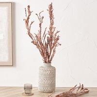Set of 6 109cm Mulberry Brown Autumn Leaf Stems