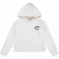 Sweatshirt in Brushed Fleece with Chest Logo