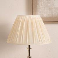 15cm Silk Mix Pinch Pleat Tapered Lampshade