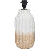 Tall Ombre Textured Stoneware Table Lamp Base
