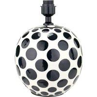 Polka Dot Ceramic Table Lamp Base