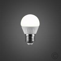 Set of 2 4W ES LED Globe Bulbs in Cool White