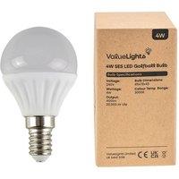 Set of 2 4W SES LED Globe Bulbs in Warm White