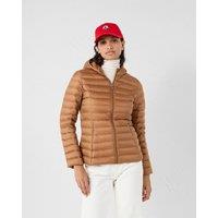 Cloe Padded Jacket with High-Shine Finish