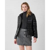 Cloe Padded Jacket with High-Shine Finish