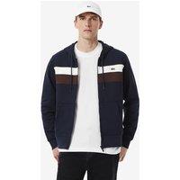 Colour-Block Zip-Up Sweatshirt