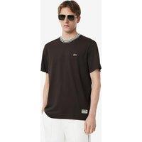 Made in France Striped Collar T-Shirt