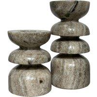 Azuaga Marble Tealight Candlestick