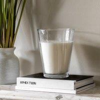 Small English Pear & Freesia Scented Glass Candle