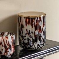 Large Peony Musk Confetti Candle