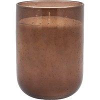 Large Pomegranate Filled Glass Candle