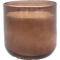 Small Pomegranate Filled Glass Candle