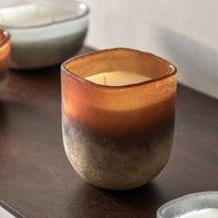 Large Jasmin & Vetiver Mercury Candle in Amber/Gold
