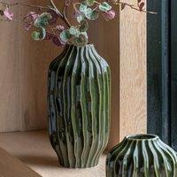 Organic 37cm Ribbed Vase