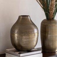 Zahara 36cm Hammered Metal Vase