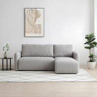 Aire Boucle Corner Sofa Bed