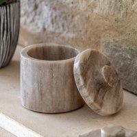 10cm Tarragona Marble Storage Jar