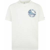 Chest Logo Print T-Shirt with Short Sleeves