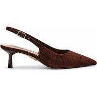 Korra Suede Pointed Slingbacks