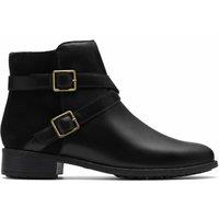 Havisham Leather Flat Ankle Boots