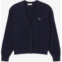 Buttoned V-Neck Cardigan