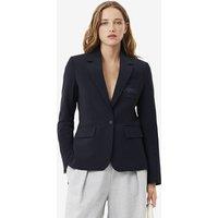 Blazer with Embroidered Logo