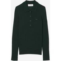 Buttoned Polo Jumper with Long Sleeves